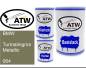 Preview: BMW, Turmalingrün Metallic, 064: 500ml Lackdose + 500ml Klarlack + 250ml Härter - Set, von ATW Autoteile West.